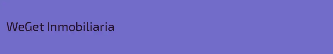 WeGet Inmobiliaria